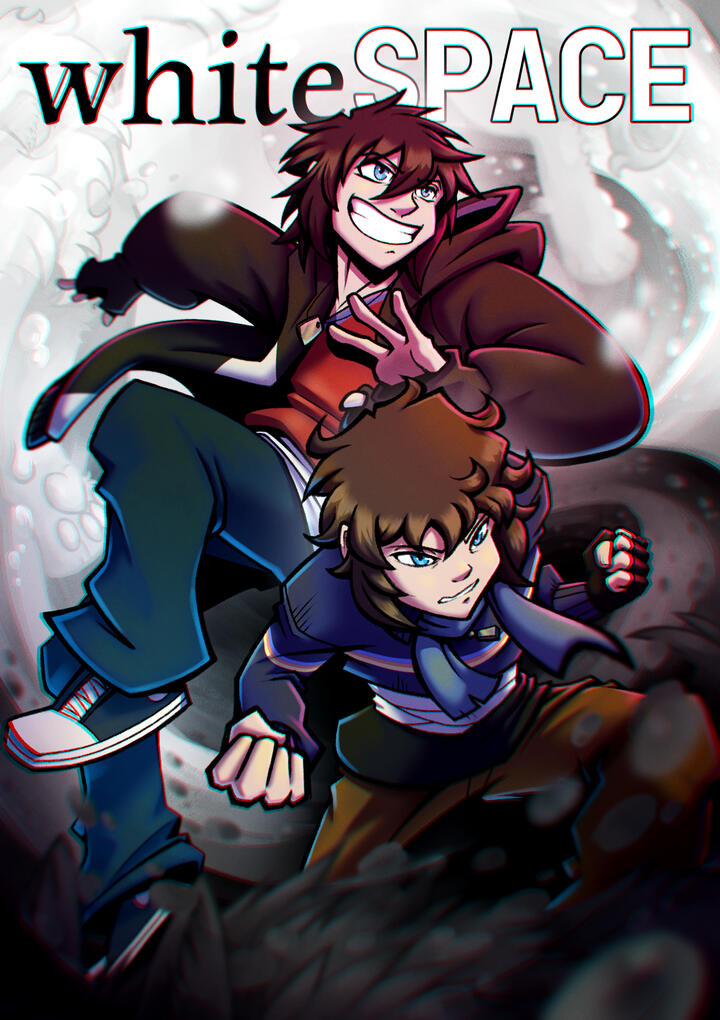 'White Space' Comic Cover Concept