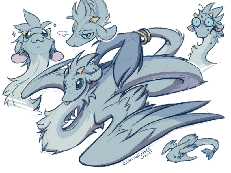 Zillychu: Dragon Character Fanart