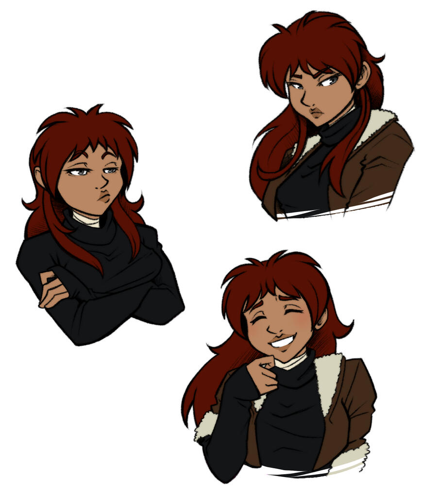 Expression Sheet: Mist
