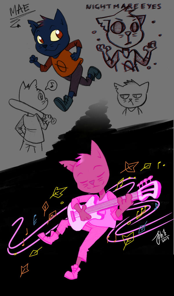 Mae from 'Night in the Woods'