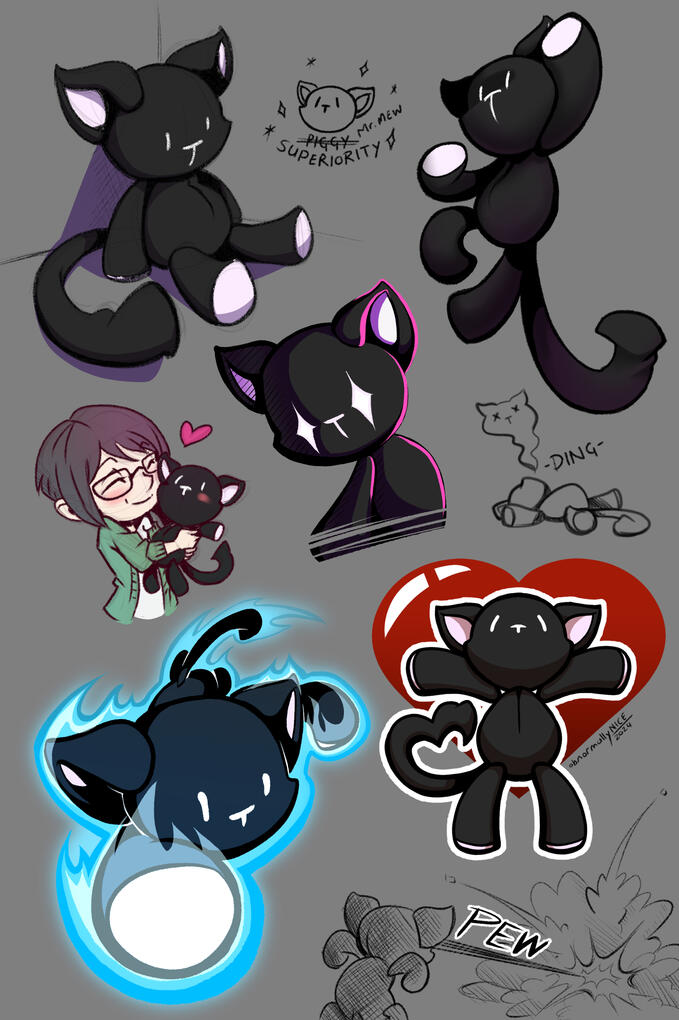 TWEWY: Mr Mew Character Sheet