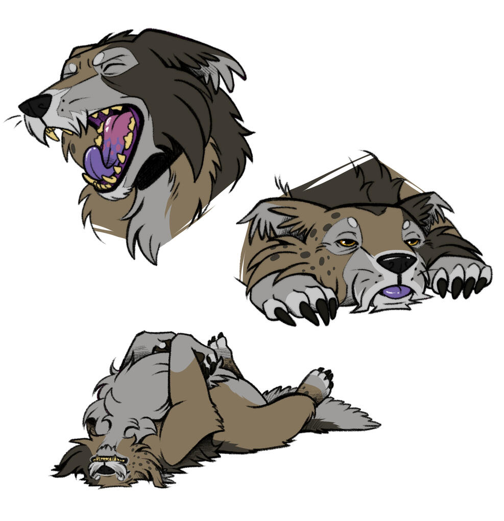 Expression sheet: Brons
