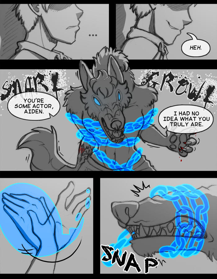 Monster AU: 'Second Date' Pg14