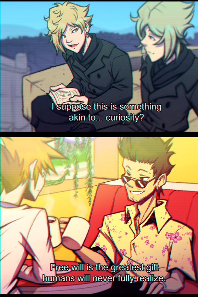 TWEWY AU: Fake VHS Screenshots